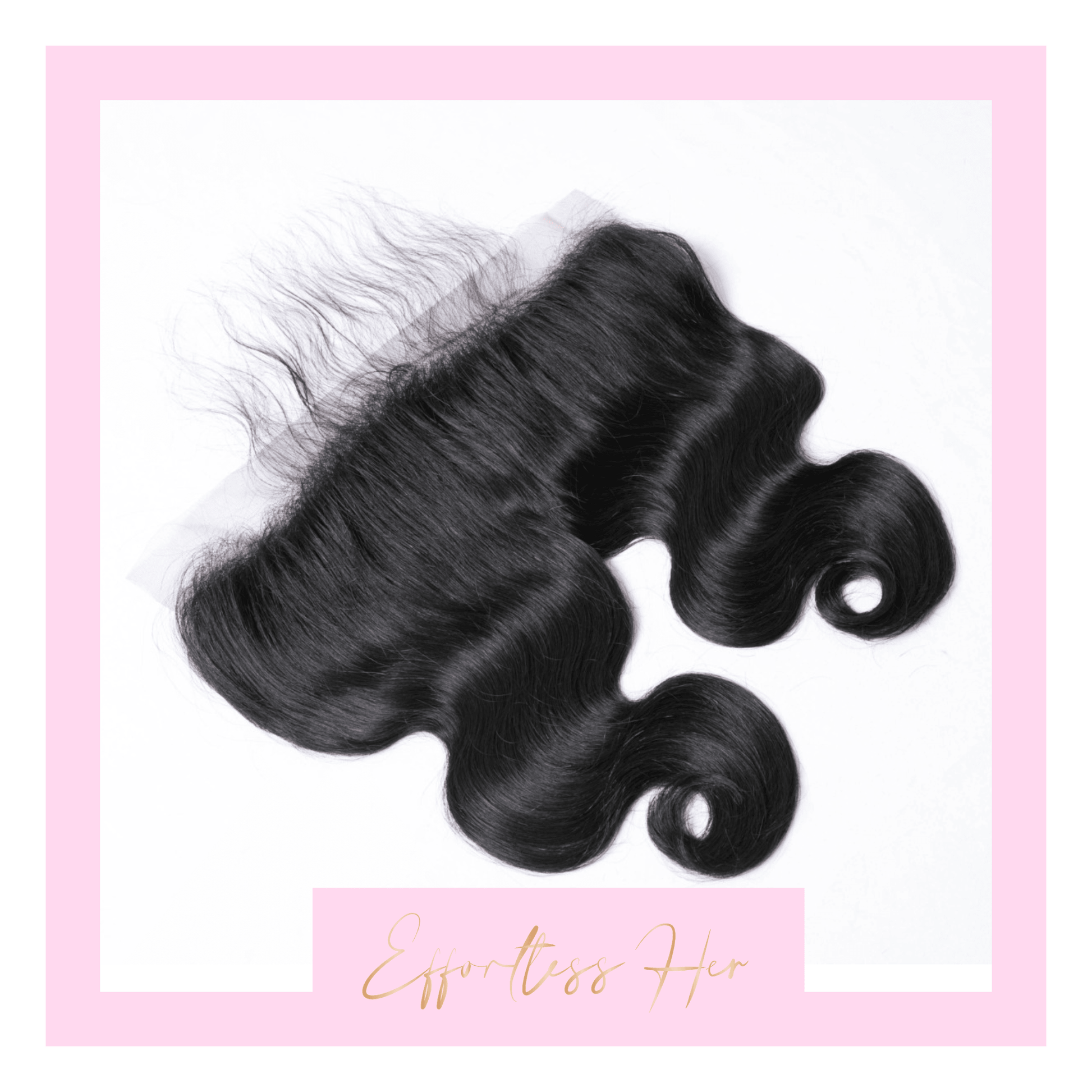 Raw Brazilian hair is perfect for colouring and styling. No tangling, no shedding, and long lasting. 13*4 lace with small knots.